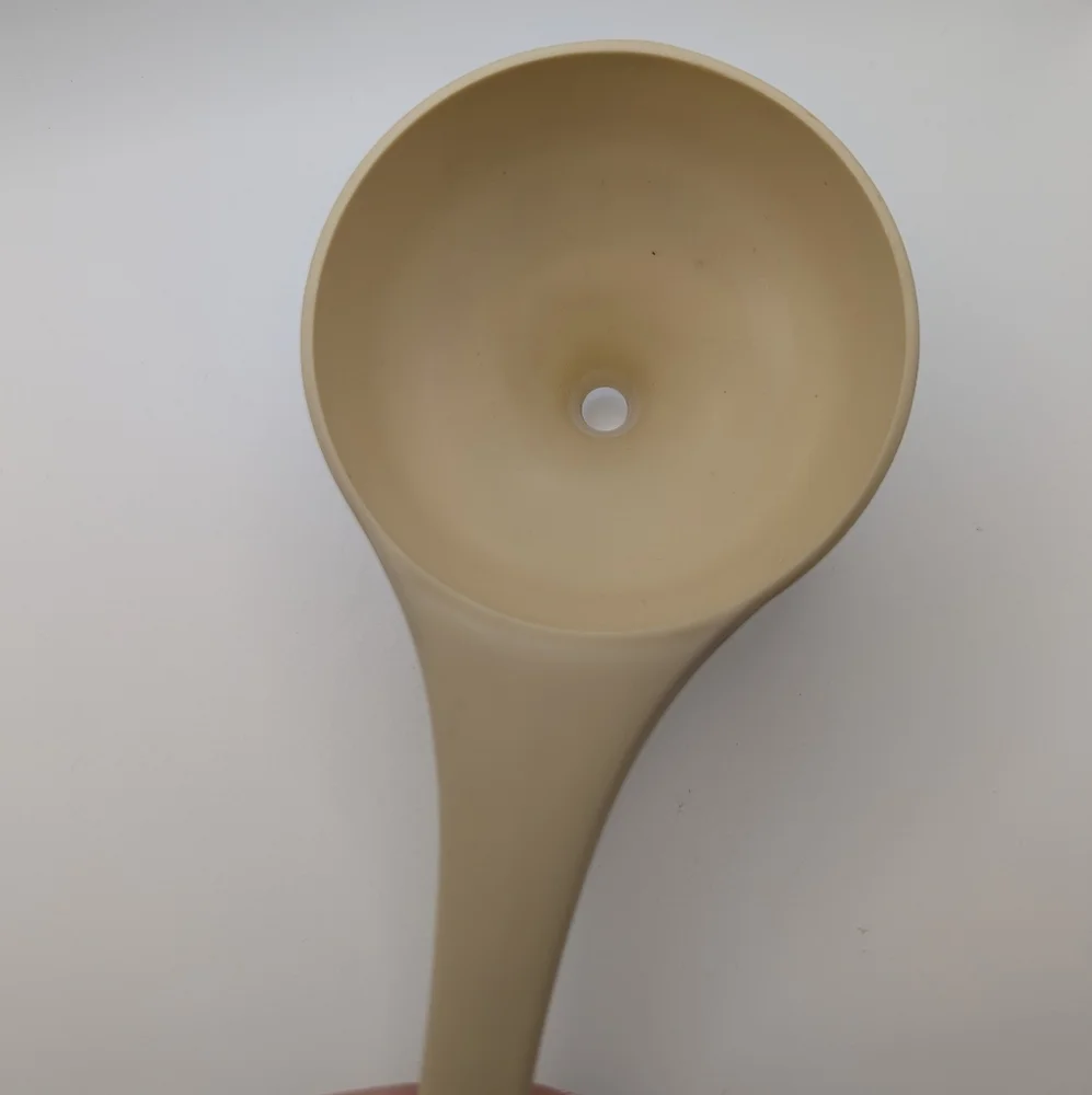 Vintage Foley Plastic Funnel Harvest Almond Beige 4